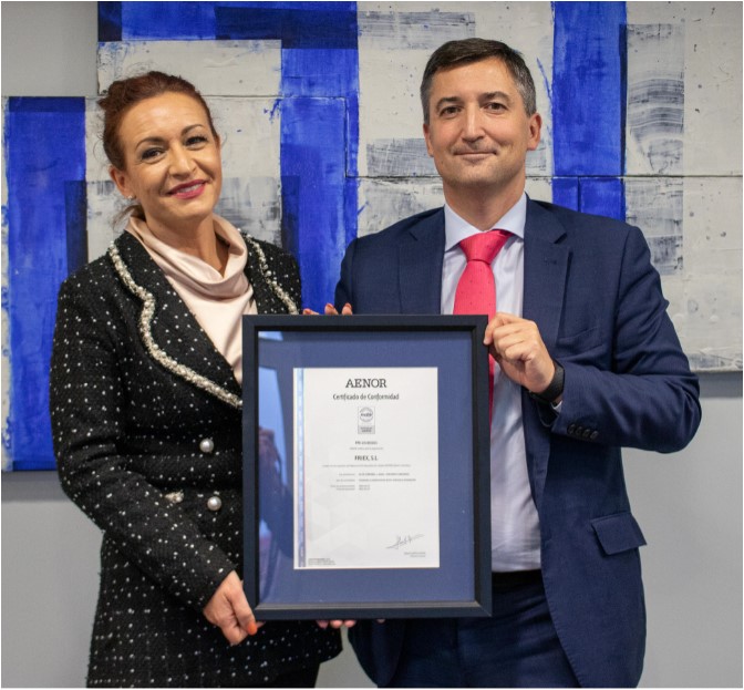 FRIEX S.L., primera empresa que obtiene la certificación de ASOFRIO-AENOR para instaladoras de refrigeración y climatización.