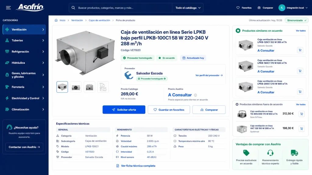 Captura intranet Asofrio